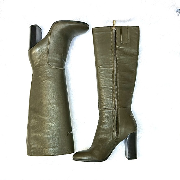 Kenneth Cole Green Tall Leather Boot - Picture 3 of 7